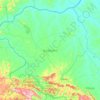 Kyankwanzi topographic map, elevation, terrain