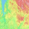 Nordre Follo topographic map, elevation, terrain