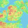 Boo topographic map, elevation, terrain