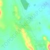 Blanket Mine topographic map, elevation, terrain