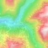 Soldeu topographic map, elevation, terrain