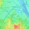 Hounsdown topographic map, elevation, terrain