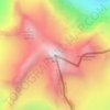 Tronador topographic map, elevation, terrain