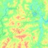 Ban Khok topographic map, elevation, terrain