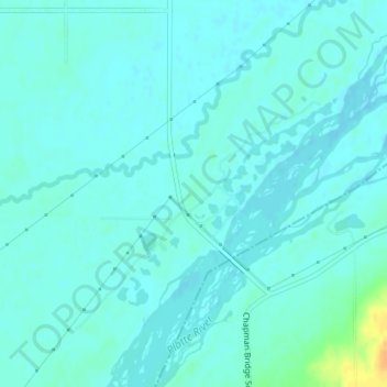 Bader Memorial Park topographic map, elevation, terrain