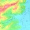 Bingle topographic map, elevation, terrain