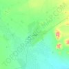 Al-Fashir topographic map, elevation, terrain