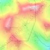 Aragats topographic map, elevation, terrain