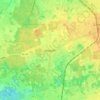 Heppen topographic map, elevation, terrain