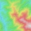 Bacang topographic map, elevation, terrain