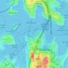 Walsh Bay topographic map, elevation, terrain