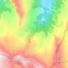 Pas de Sazième topographic map, elevation, terrain