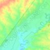 Кендала topographic map, elevation, terrain