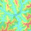 Whangamōmona topographic map, elevation, terrain