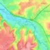 Strucht topographic map, elevation, terrain