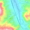 Carian topographic map, elevation, terrain