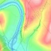 Hawks Nest topographic map, elevation, terrain