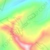 Eyre Basin topographic map, elevation, terrain