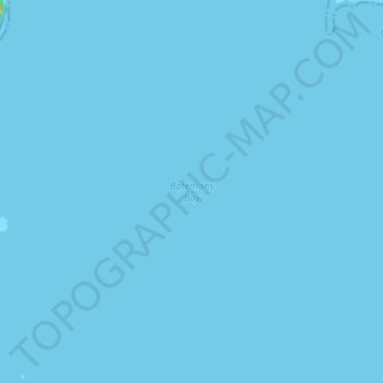 Batemans Bay topographic map, elevation, terrain