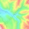 Raquina topographic map, elevation, terrain