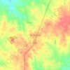 Aldeia dos Palheiros topographic map, elevation, terrain