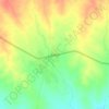 Bulbul topographic map, elevation, terrain