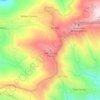 Vale Serrão topographic map, elevation, terrain