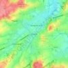 Brakel topographic map, elevation, terrain