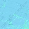 Middelkoop topographic map, elevation, terrain