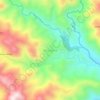 Mavis Bank topographic map, elevation, terrain