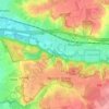 Geulhem topographic map, elevation, terrain