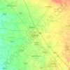 Nadiad topographic map, elevation, terrain