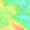 Bellevue topographic map, elevation, terrain