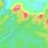 Old Bottlebutt topographic map, elevation, terrain