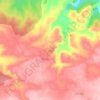 Judes topographic map, elevation, terrain