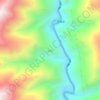 Wadong topographic map, elevation, terrain