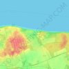 Wildwood topographic map, elevation, terrain