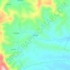 Amaxac topographic map, elevation, terrain