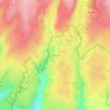 Le Bousquet topographic map, elevation, terrain