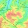 Bordesley Green topographic map, elevation, terrain