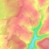 À Morgnieval topographic map, elevation, terrain