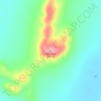 Katunga topographic map, elevation, terrain