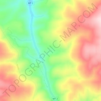 Thompson Park topographic map, elevation, terrain