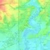 Picaudeau topographic map, elevation, terrain