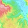 Alayrac topographic map, elevation, terrain