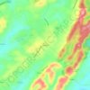 Booker topographic map, elevation, terrain
