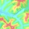 Sintar topographic map, elevation, terrain