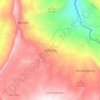 Icononzo topographic map, elevation, terrain