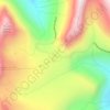 Logan Pass topographic map, elevation, terrain