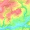 Kergeorges topographic map, elevation, terrain